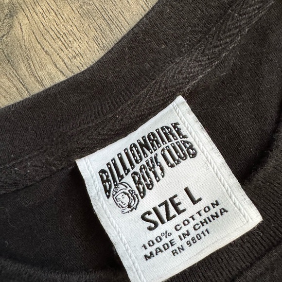 Billionaire Boys Club Mens Sounds SS Tee 'Black'- Large - Picture 4 of 4